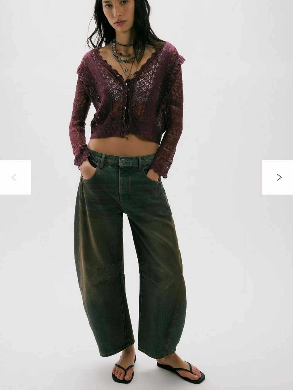 We The Free Good Luck Barrel Jean